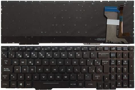 Amazon Laptop Replacement Keyboard Fit Asus Gl Gl V Gl Vw