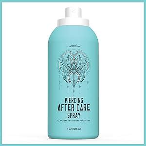 Base Labs Piercing Aftercare Spray Piercing Cleaning Solution 120ml