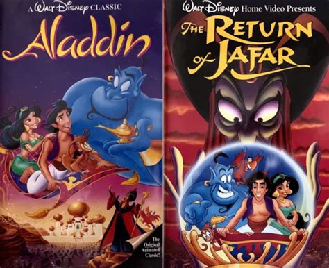 ALADDIN RETURN of Jafar VHS édition diamant noir 1662 1993 EUR 6