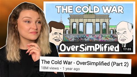 New Zealand Girl Reacts To THE COLD WAR OVERSIMPLIFIED PART 2 YouTube