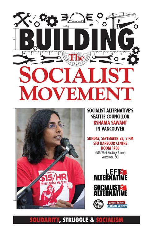 Socialist Councillor Kshama Sawant in Vancouver