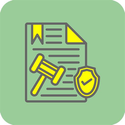 Legal Document Vector Icon Design 25013030 Vector Art At Vecteezy