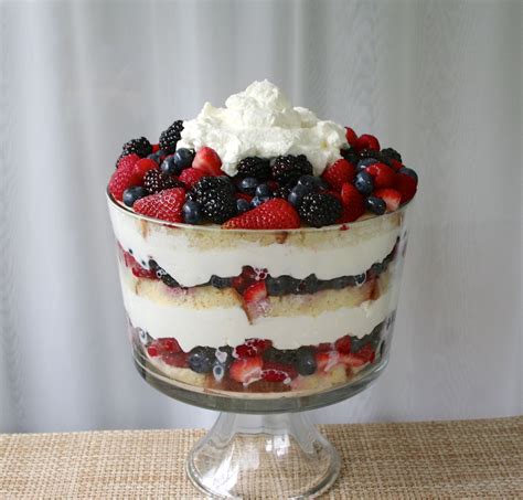 Summer Berry Trifle Recipe Berry Trifle Trifle Desserts