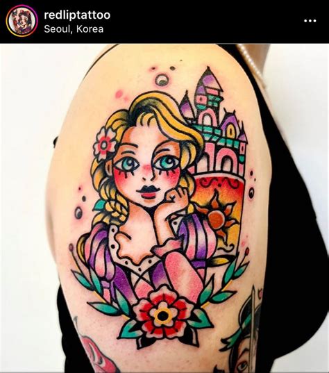 Sleeves Ideas Leg Sleeves Rapunzel Tattoo Body Art Tattoos I Tattoo