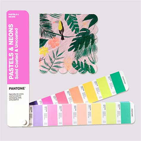 Pantone パントン パステルandネオン ガイド コート紙and上質紙 Gg1504c 2024年版 パステルカラー 蛍光色 カラーガイド パン