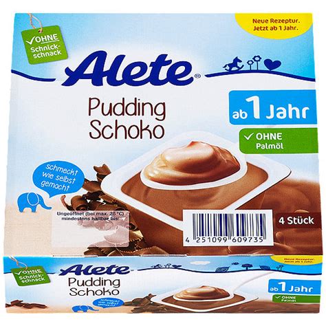 Alete Pudding Schoko Snacks And Desserts Im Dm Online Shop