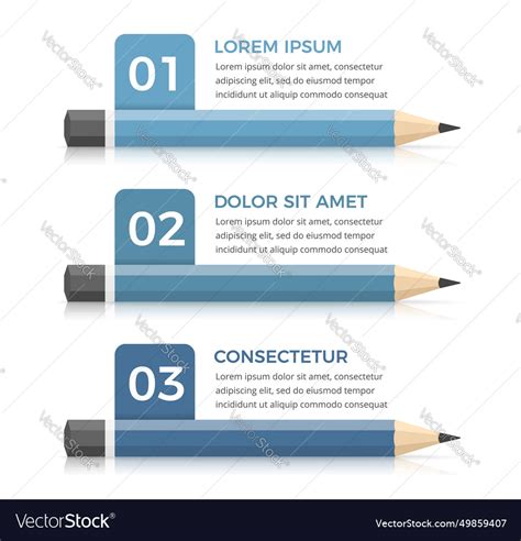 Education infographics Royalty Free Vector Image