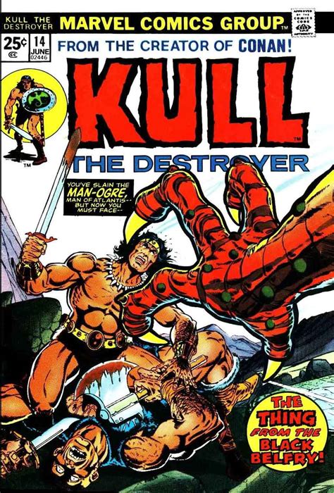 Kull 14 Mike Ploog Art Jim Starlin Cover Pencil Ink