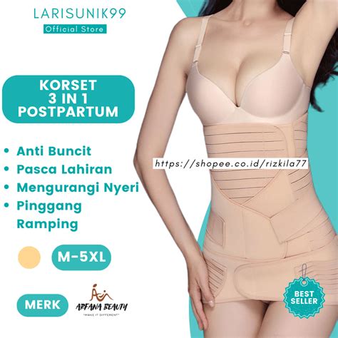 Jual Korset Melahirkan Korset Perut Stagen 3 In 1 Korset Stagen Korset