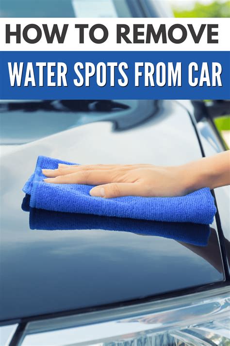 How To Eliminate Water Spots On Car