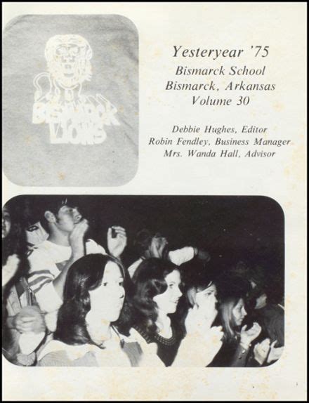 Explore 1975 Bismarck High School Yearbook, Bismarck AR - Classmates