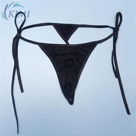 Mens Bulge Breathable Viscose G String Bikini T Back Pouch Jockstrap