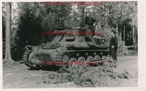 Foto Wehrmacht Panzer Regiment Panzerkampfwagen I Turmnummer 133