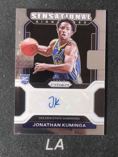 LA拍卖2021 22 Panini Prizm Jonathan Kuminga 新秀RC 乔纳森 库明加 JK 勇士