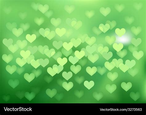 Green Hearts Backgrounds