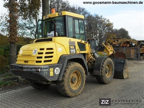 Komatsu Wa Wheeled Loader Construction Equipment Photo And Specs