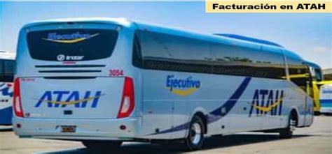 Facturaci N Atah Autobuses Facturar Tus Tickets Online