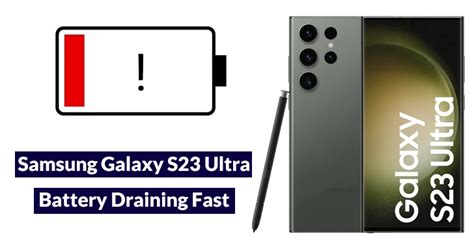 How To Fix Samsung Galaxy S Ultra Battery Draining Fast Issue