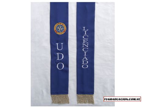 Estolas De Graduaci N Sublimadas Estampadas Y Bordadas Para