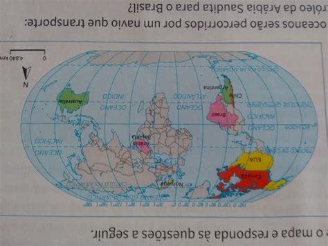 Analise O Mapa Refletindo E Respondendo S Quest Es A Seguir A