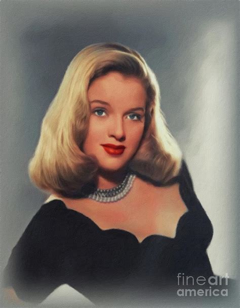 Diana Dors Movie Legend Painting By Esoterica Art Agency Pixels