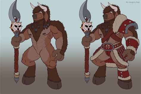 Bloodthorn The Tauren Warrior By NaughtyRam Hentai Foundry