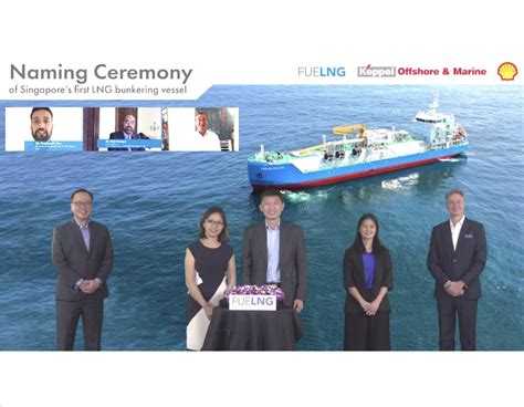 Fuelng Holds Naming Ceremony For Bellina First Lng Bunkering Vessel