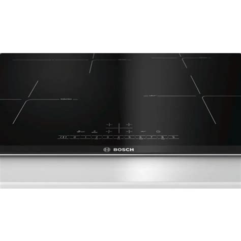 Bosch Serie Pif Fc E Hob Black Stainless Steel Built In Zone