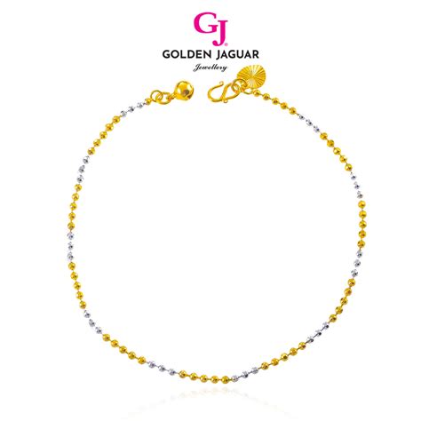 GJ Jewellery Emas Bangkok Emas Korea 24k Gold Plated Anklet Gelang Kaki