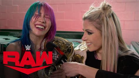 Alexa Bliss & Asuka elated after becoming Tag Team Champions: Raw ...