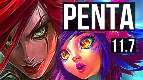 Katarina Vs Neeko Mid Penta Rank 1 Kata 7 Solo Kills 1 9m