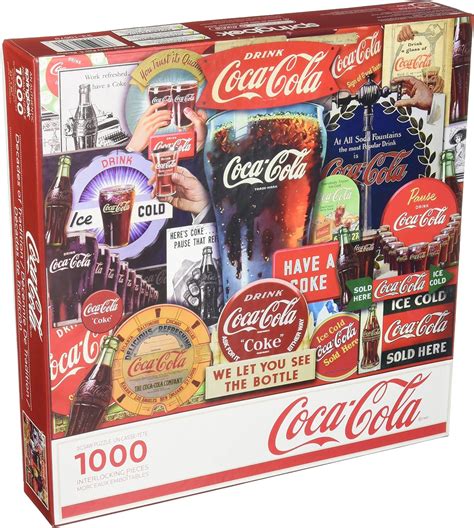 Springbok Coca Cola Decades Of Tradition Jigsaw Puzzle Piece