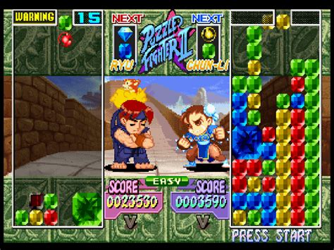 Super Puzzle Fighter Ii Turbo Screenshots For Playstation Mobygames