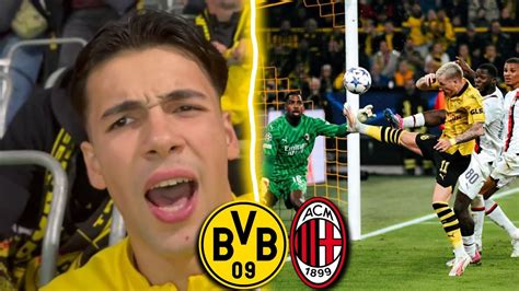 Bvb Nutzt Chancen Nicht Aus Borussia Dortmund Ac Milan Stadion