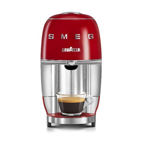 Lavazza A Modo Mio Smeg Pod Coffee Machine Red Heavins