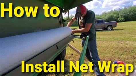 How To Install Net Wrap In A 568 John Deere Baler Youtube