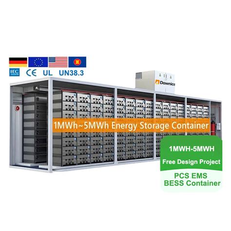 Solar Battery Energy Storage System Microgrid Ess Container Kw For