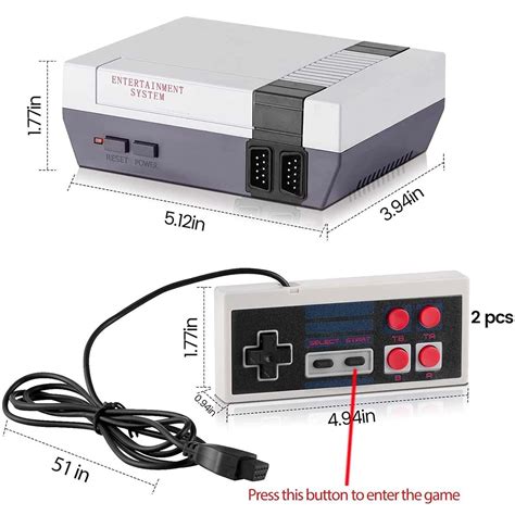 Buy Classic Mini Retro Game Console Video Game System Build In