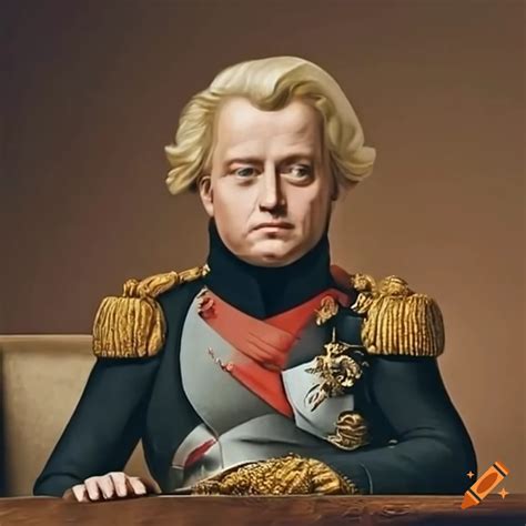 Satirical Image Of Geert Wilders As Napoleon On Craiyon