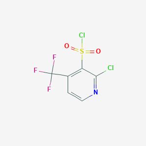 2 Chloro 4 Trifluoromethyl Pyridine 3 Sulfonyl Chloride S3142684