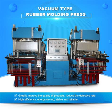 China Vacuum Type Rubber Compression Molding Press For Rubber With Ce