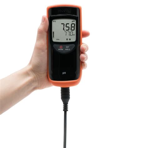 Waterproof Portable Ph Temperature Meter Hi Hanna Instruments