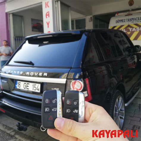 Range Rover Anahtar Kopyalama Yedek Anahtar Kayapal Anahtar