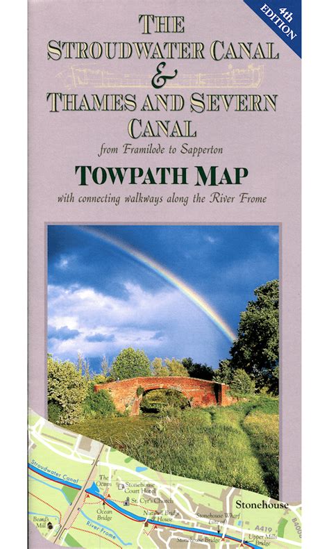 The Stroudwater Canal Thames And Severn Canal Towpath Map By Nick