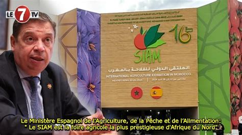 Le Minist Re Espagnol De Lagriculture De La P Che Et De L