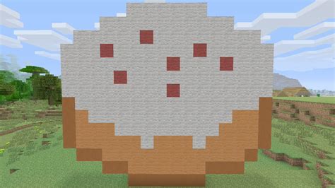 Minecraft Cake Pixel Art