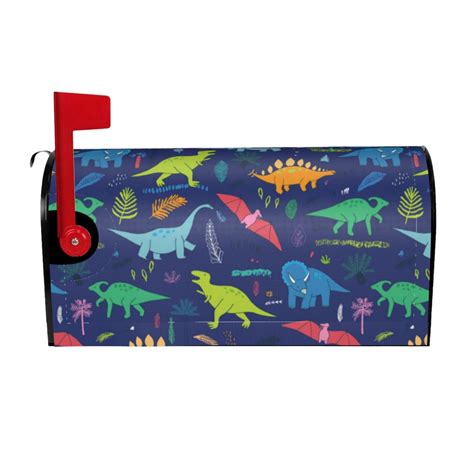 Bingfone Dinosaurs Adventure With Palms And Tropical Leaves Magnetic