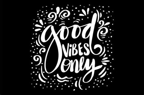 Good Vibes Only Poster Quotes Graphic By Han Dhini · Creative Fabrica