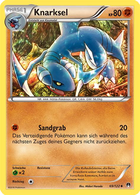 Knarksel Wert Bild K Nstler Seltenheit Pokemonkarte De