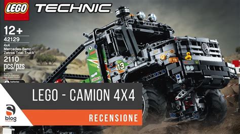 Camion Fuoristrada X Mercedes Benz Zetros Lego Technic Youtube